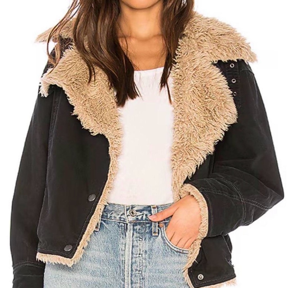 Free People Owen Sherpa jacket